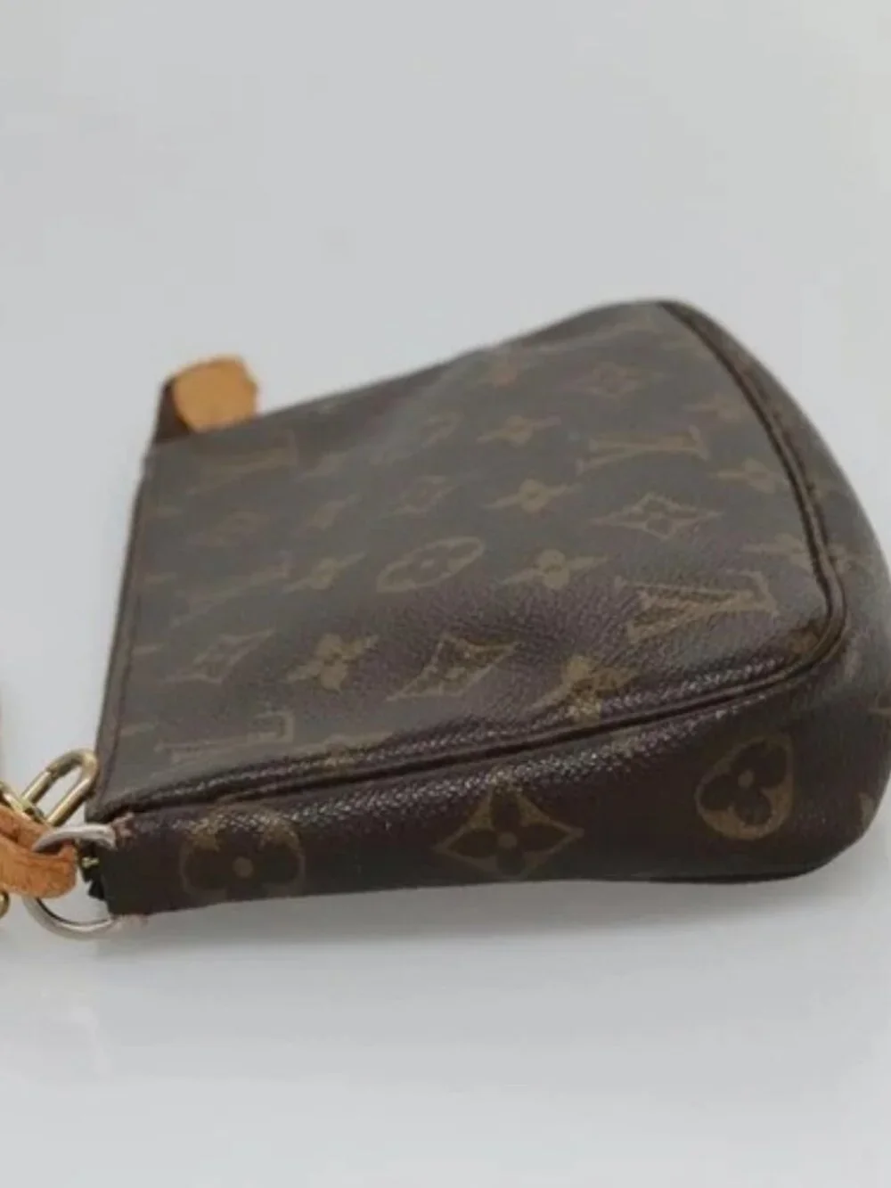 LOUIS VUITTON Monogram Pochette Accessoires Pouch M51980 LV Auth bs27577